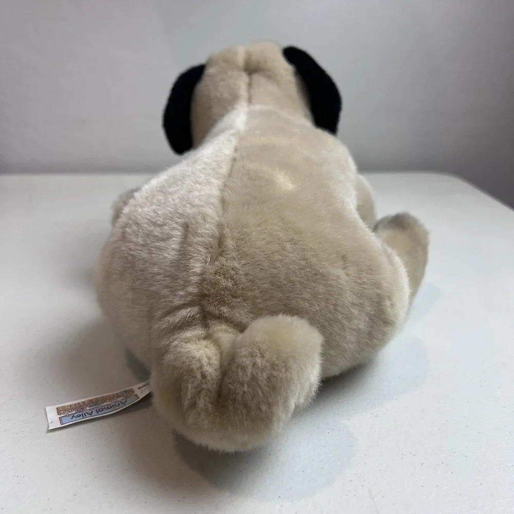 Animal Alley Toys R Us Pug Puppy Dog Plush Stuffed Animal Realistic 12